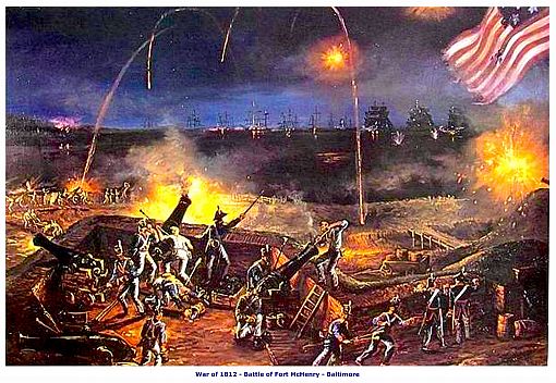 War of 1812 Baltimore Fort Mchenry
